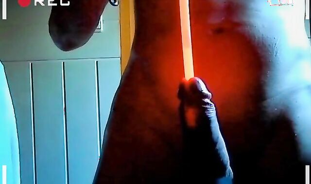 in nature's clothing Lean serf in nature's clothing Sounding A 11mm Lightstick In Peehole immense man sausage spunk-pump bondage & discipline CBT faggot Flash