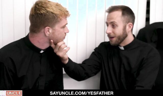 'Catholic Priests plumbing Each Other'