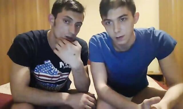 2 boyz Frolicking On web camera