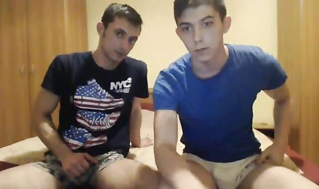 2 boyz Frolicking On web camera