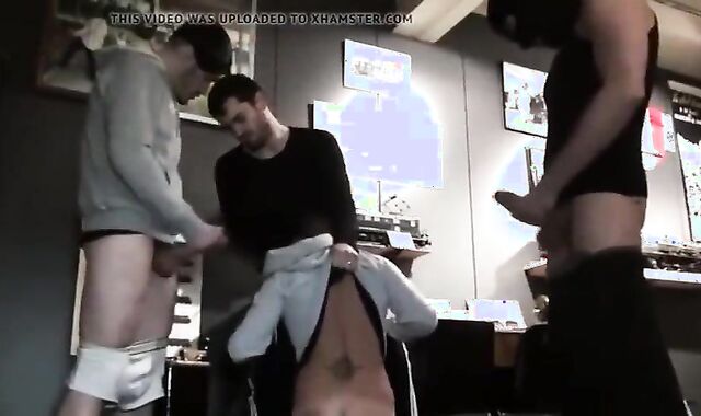 3 ample beefsticks - One Demolished assfucking.