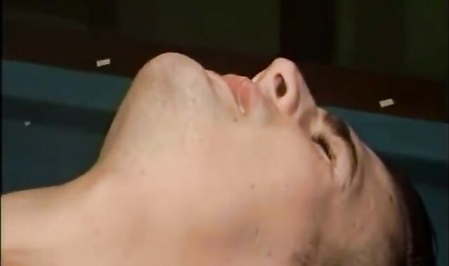 eighteen age teenies Toying Billiard