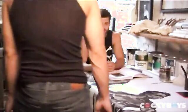 Model acquires pucker-screwed In 3-some