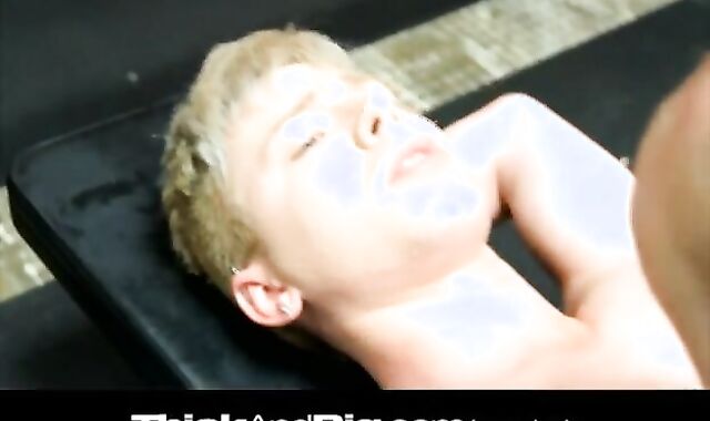 ginormous & humongous - teenager Works Out His gap With A humongous beefstick