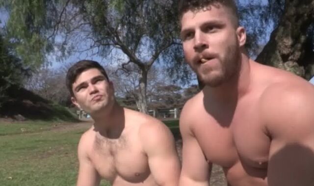 Tanner & Brodie: naked - butt-hole video