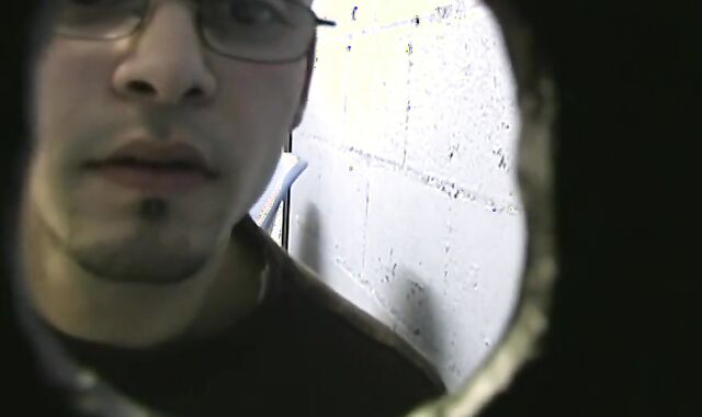 Milky 18 age teenie devouring Off dark fuck-sticks At Gloryhole