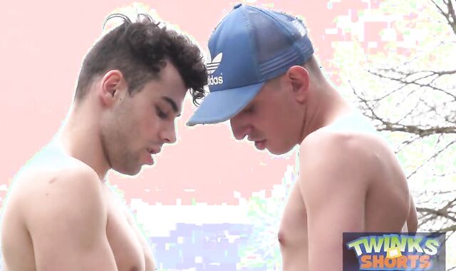 Draped eighteen age teenies Have Fun humid outside