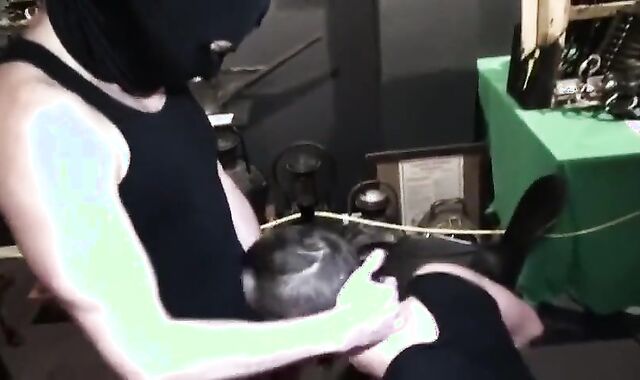 Got His backside Wrecked By Trio XXL dongs