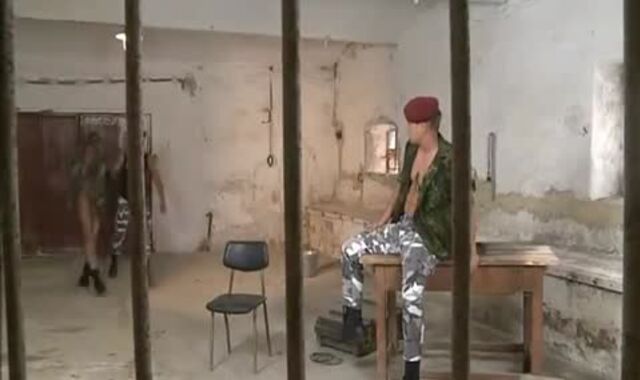 czech adult movie star kitten jane in bicurious-rough army - badly romp flick - Tube8.com