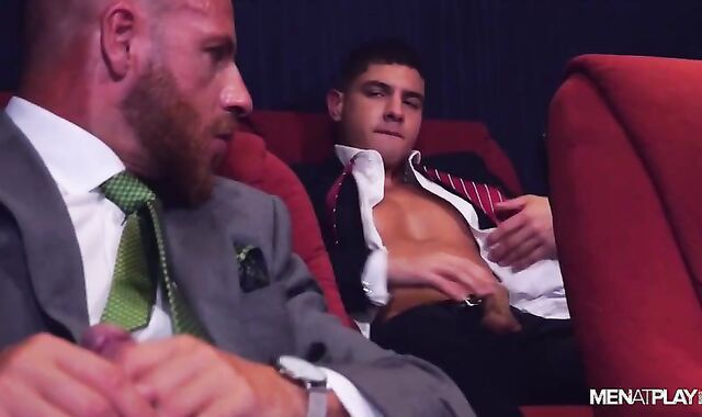 Horned Up And beaten At Pornography video Theatre