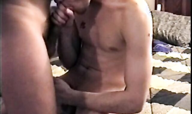 Heterosexual man Tony enticed Into blowing pipe