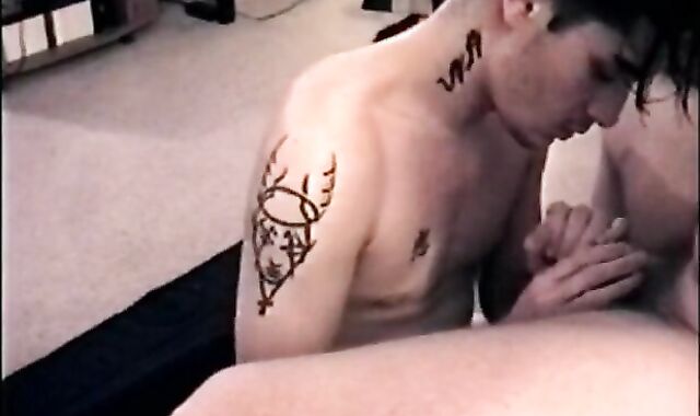 Heterosexual man Tony enticed Into blowing pipe