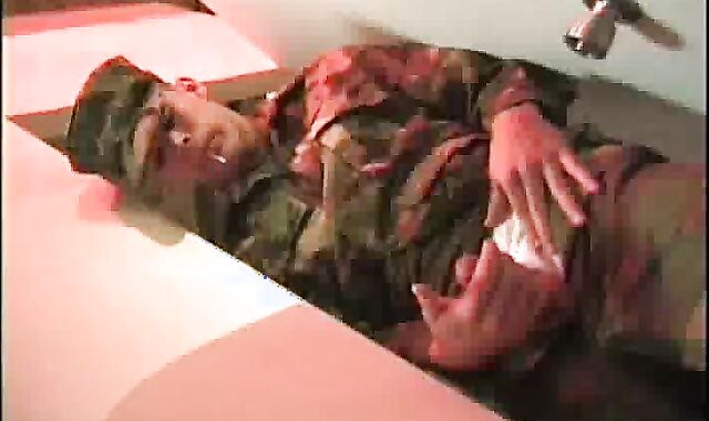 Military masculines fuck
