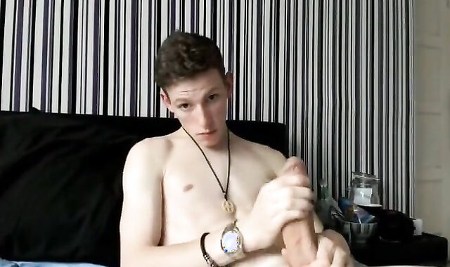 My ginormous beefstick ally On Skype - Monster dinky lad