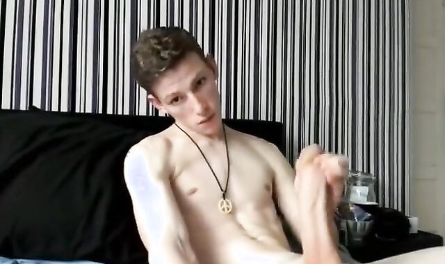 My ginormous beefstick ally On Skype - Monster dinky lad