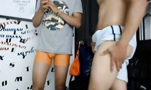 Colombian B-ys With Monster spunk-pumps Have fun On