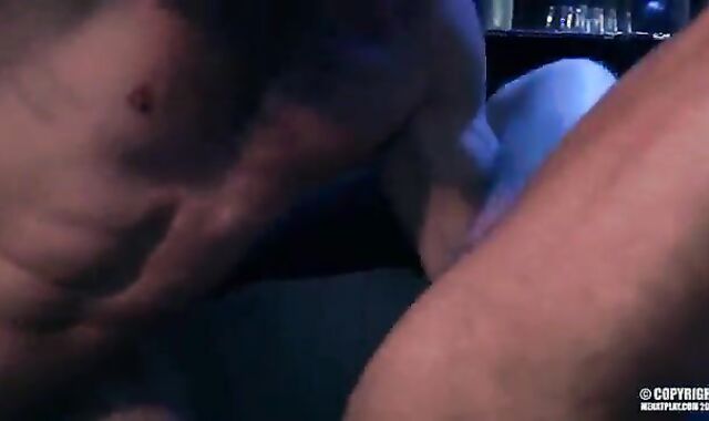 Aggressive Otter Top fuckin' Rock Hard With 2 Other Mus