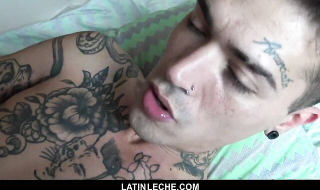 Torrid unprotected dual intrusion For A insane Latino man