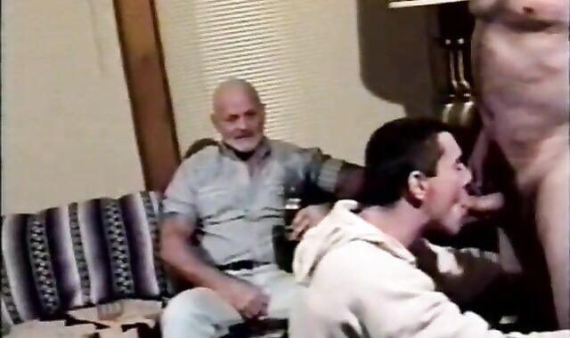 2 messy father boy And A stud