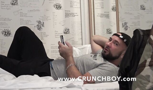 Muscle Bottom Ravaged Without A Condom in Jockstrap by Straigth Discret but c