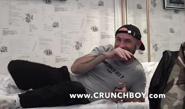 Muscle Bottom Ravaged Without A Condom in Jockstrap by Straigth Discret but c