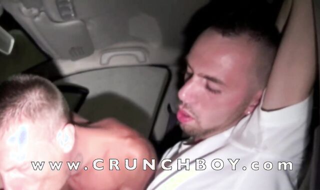 French Youngster Inhale in the Van and Tear Up in the Public Street