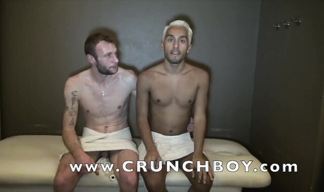 Latino Twunk Humped by the Porn Industry Star Guillaume Waune for Crunchboy Shoot