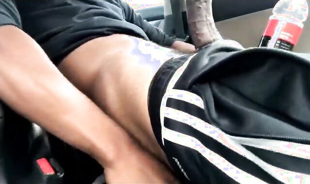 dark-hued guy Truck jerk