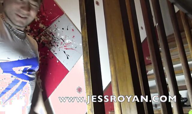 Jess ROYAN Plowed No Condom by Randy YOUNGER Top Latino Twunk