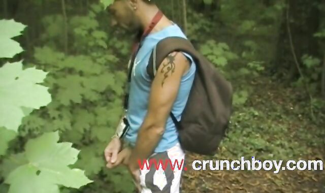 Lad Blow Xxl Fuck-Stick in Exhib Woods Public