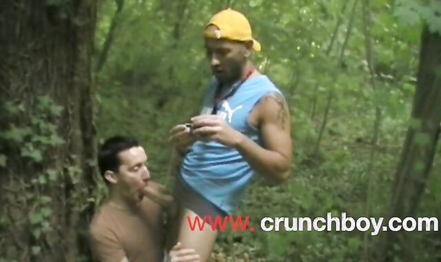 Lad Blow Xxl Fuck-Stick in Exhib Woods Public