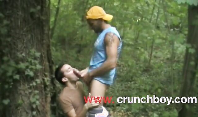 Lad Blow Xxl Fuck-Stick in Exhib Woods Public