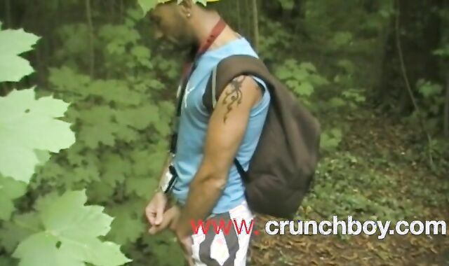 Lad Blow Xxl Fuck-Stick in Exhib Woods Public