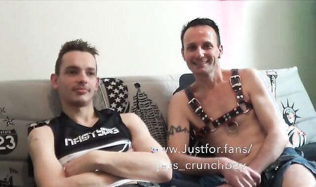 Dad Torn Up Sans A Condom b Lad with Meaty Trunk
