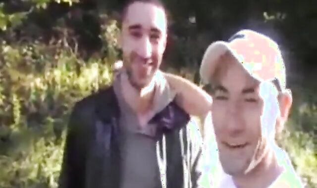 BRICE FARMER Porn Starlet Queer Drill Jess ROYAN in Woods Public