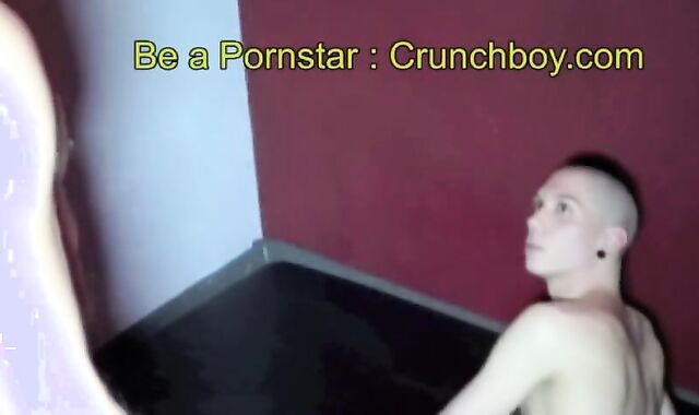 Internal Ejaculation Backside of Youthful Twnik from France