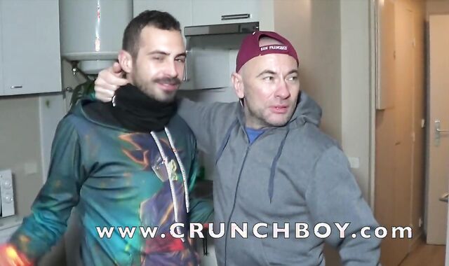 This the Handsome French Youngster ROMANTIK Banged Bareabck and Breeded Slot by the