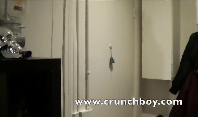OSCWAR SCHLONG Nail Condom-Free and Internal Cumshot a Lad CRUNCHBOY