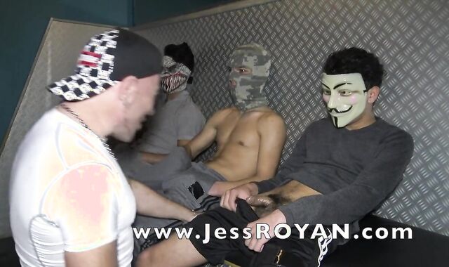 Homo Father Sucke trio Straigths Lad for Cash