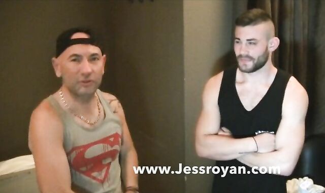 Jess Drilled Sans A Condom by Ricky Blue during a Rubdown