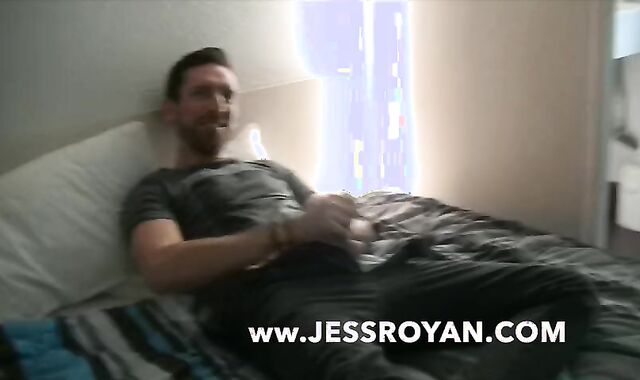 Jess Penetrated Barebakc by gigantic Man Meat of Heterosexual in the Motel Guest Room