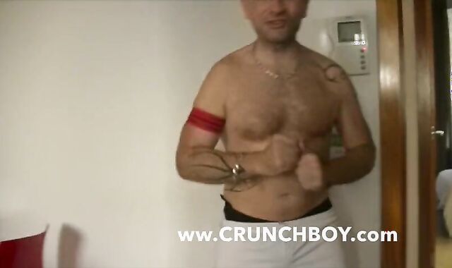 two Large Boner in his Crevasse Bitcj Condom-Free