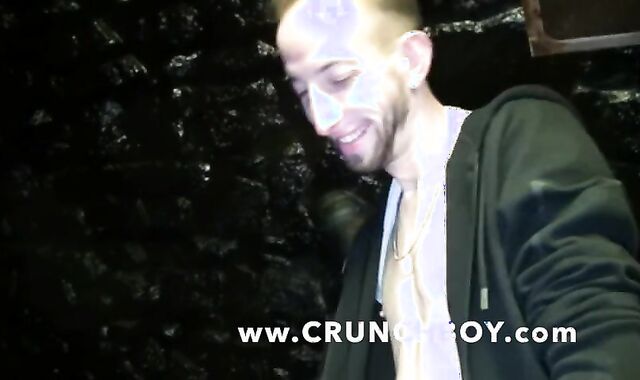 Bottom Drilled by Yam-Sized Top Dude in Backroom