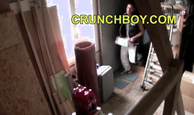 Youthful Heterosexual Lad Pulverize and Fellate his Manager Muscle