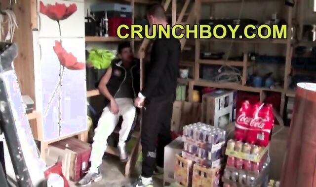 Youthful Heterosexual Lad Pulverize and Fellate his Manager Muscle