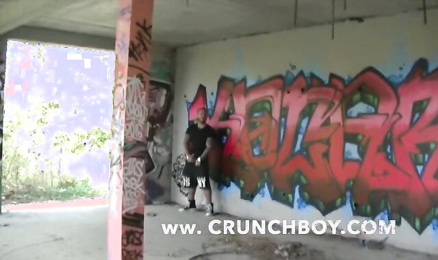 Viktor ROM Pound Without A Condom Tramp in Jockstrap