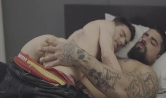 Dad lure His Stepson nude