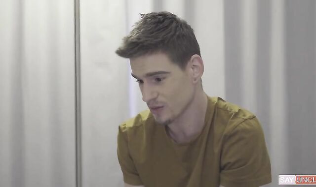 Dad lure His Stepson nude