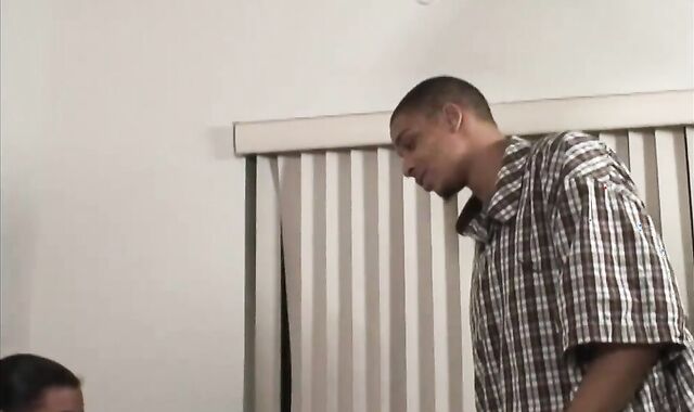 lengthy Haired Latino dude Takes A darksome salami Up His bulls eye