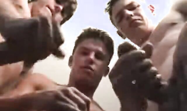 3 way teenagers On webcam Rock-Hard faggot joy